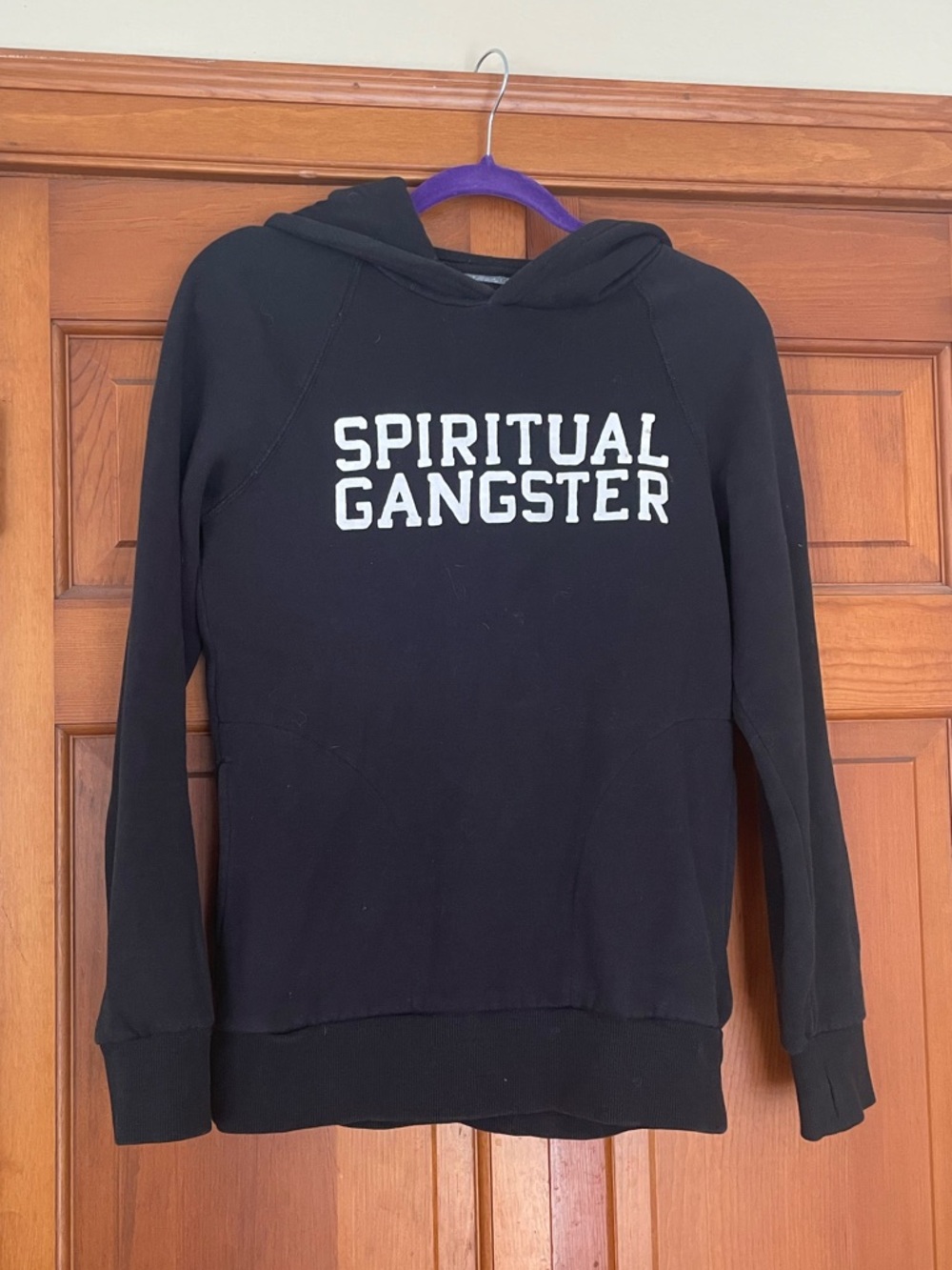 Spiritual gangster pullover hoodie